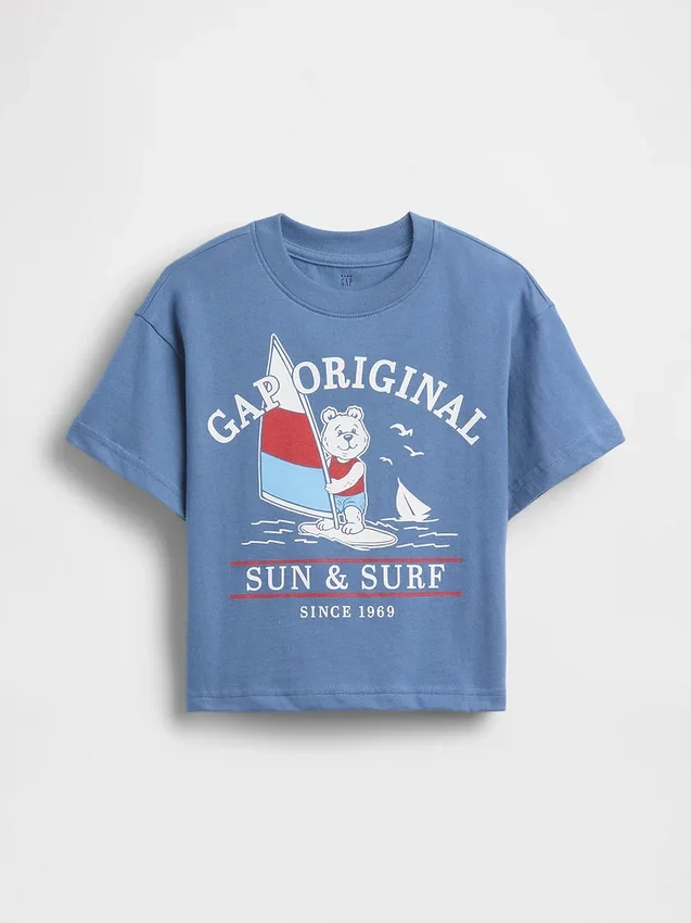 Baby & Toddler Oversized Graphic T-Shirt