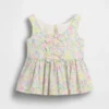 Baby & Toddler Peplum Bow Tank Top
