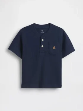 Baby & Toddler Pocket Henley T-Shirt