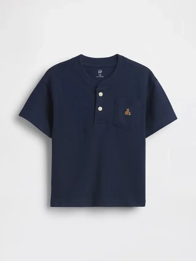 Baby & Toddler Pocket Henley T-Shirt