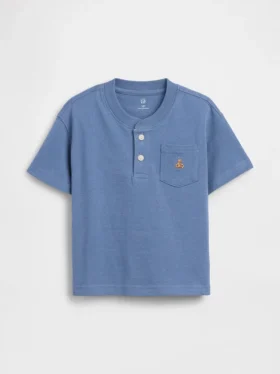 Baby & Toddler Pocket Henley T-Shirt