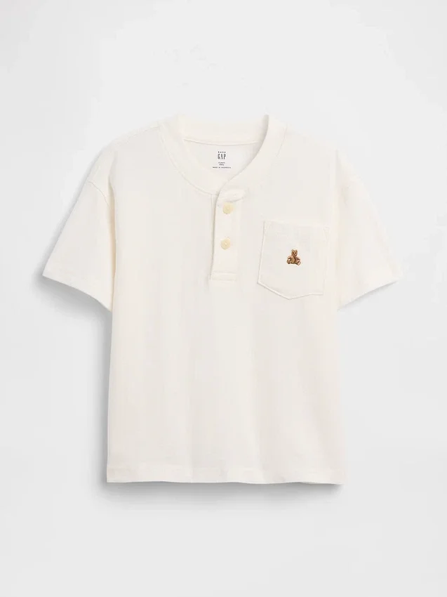 Baby & Toddler Pocket Henley T-Shirt