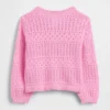 Baby & Toddler Pointelle Cardigan Sweater