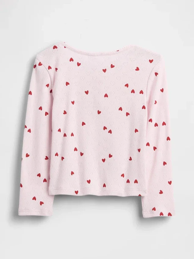 Baby & Toddler Pointelle Henley Top