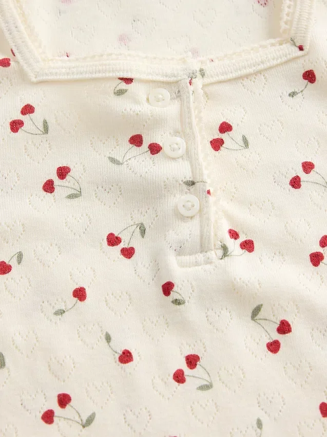 Baby & Toddler Pointelle Henley Top