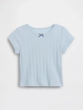 Baby & Toddler Pointelle Rib T-Shirt