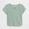 Baby & Toddler Pointelle Rib T-Shirt