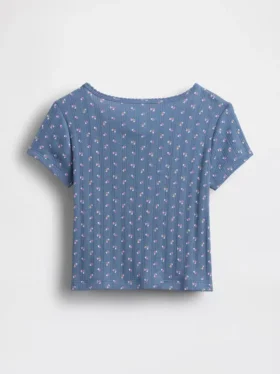 Baby & Toddler Pointelle Rib T-Shirt