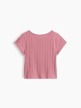 Baby & Toddler Pointelle Rib T-Shirt