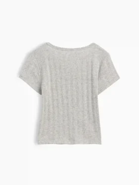 Baby & Toddler Pointelle Rib T-Shirt