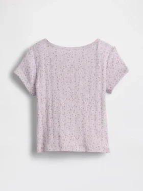 Baby & Toddler Pointelle Rib T-Shirt