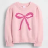 Baby & Toddler Puff-Sleeve Sweater