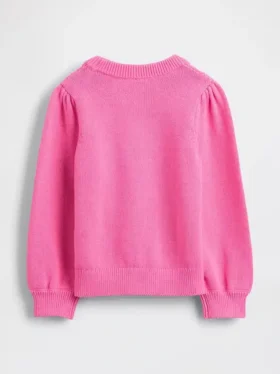Baby & Toddler Puff-Sleeve Sweater