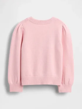 Baby & Toddler Puff-Sleeve Sweater