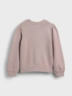 Baby & Toddler Puff-Sleeve Sweater