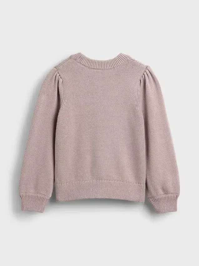 Baby & Toddler Puff-Sleeve Sweater