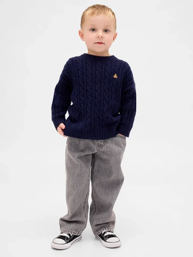 Baby & Toddler Pull-On Baggy Jeans