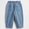 Baby & Toddler Pull-On Barrel Jeans