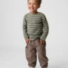 Baby & Toddler Pull-On Bear Pocket Barrel Jeans