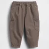 Baby & Toddler Pull-On Bear Pocket Barrel Jeans