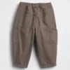 Baby & Toddler Pull-On Bear Pocket Barrel Jeans