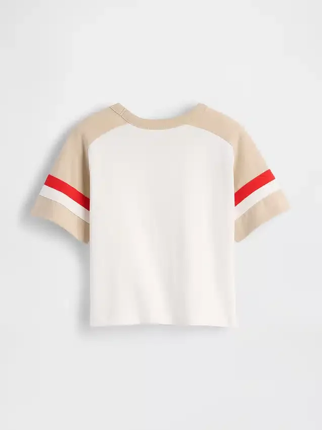 Baby & Toddler Raglan Football T-Shirt