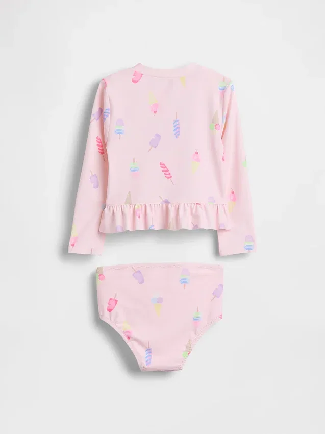 Baby & Toddler Rash Guard Swim Set