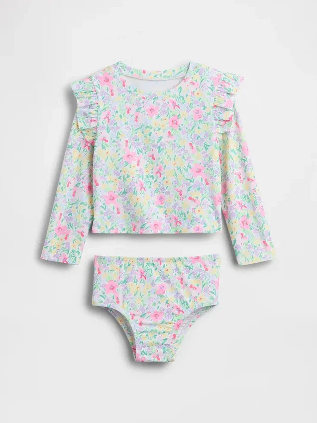 Baby & Toddler Rash Guard Swim Two-Piece