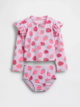 Baby & Toddler Rash Guard Swim Two-Piece