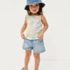 Baby & Toddler Rib Ruffle Apron Tank Top