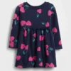 Baby & Toddler Ruffle-Waist Sweatshirt Dress