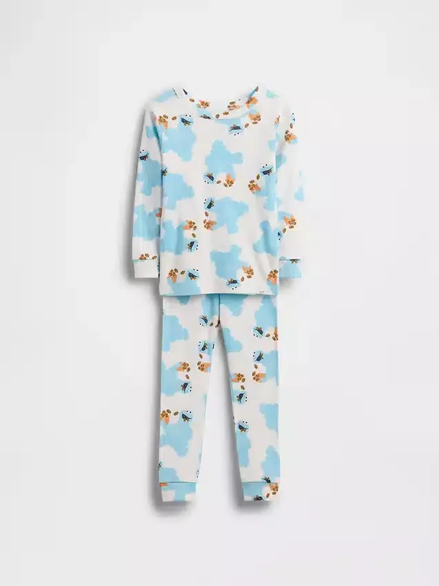Baby & Toddler Sesame Street Organic Brushed Cotton Pj Set