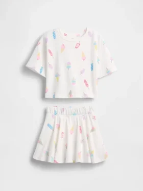 Baby & Toddler Skort Outfit Set