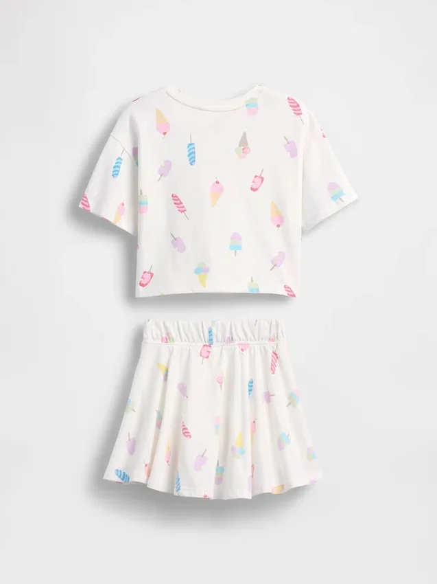 Baby & Toddler Skort Outfit Set