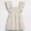 Baby & Toddler Smocked Flutter-Sleeve Dress