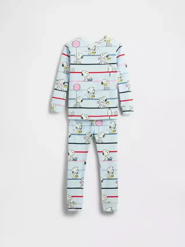 Baby & Toddler Snoopy Organic Brushed Cotton Pj Set