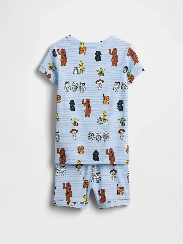Baby & Toddler Star Wars Organic Brushed Cotton Pj Shorts Set
