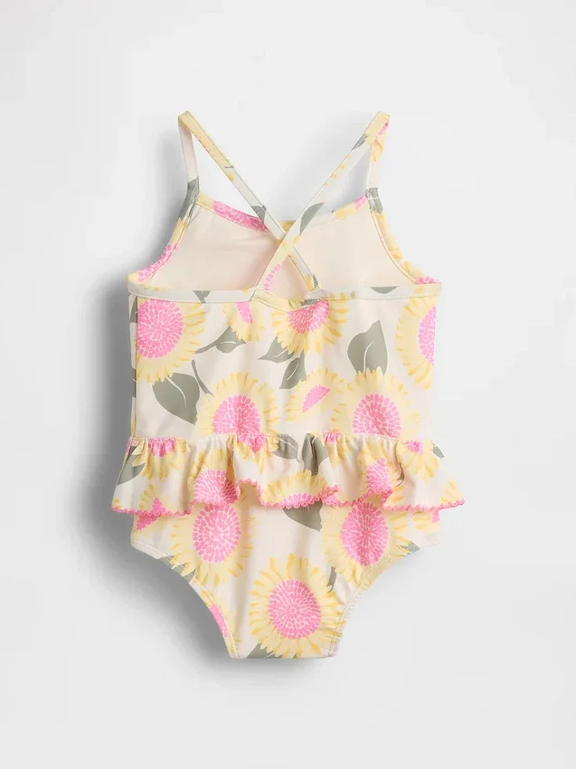 Baby & Toddler Sunflower Swim One-Piece
