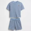 Baby & Toddler Textured Stripe Outfit Set