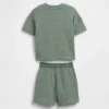 Baby & Toddler Textured Stripe Outfit Set