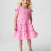 Baby & Toddler Tiered Lace-Trim Dress