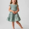 Baby & Toddler Tiered Lace-Trim Dress
