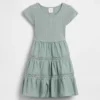 Baby & Toddler Tiered Lace-Trim Dress