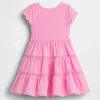 Baby & Toddler Tiered Lace-Trim Dress