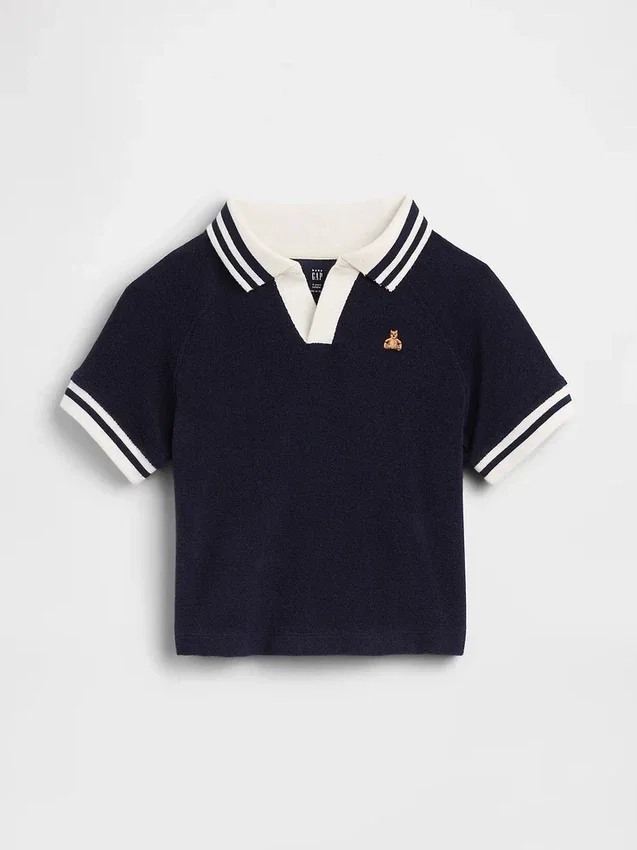 Baby & Toddler Towel Terry Polo Shirt