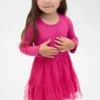 Baby & Toddler Tulle Mixed Media Dress
