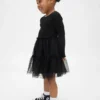 Baby & Toddler Tulle Mixed Media Dress