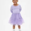Baby & Toddler Tulle Mixed Media Dress
