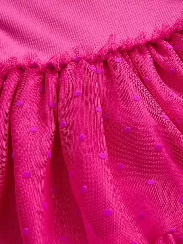 Baby & Toddler Tulle Mixed Media Dress