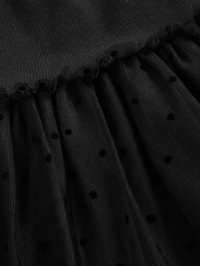 Baby & Toddler Tulle Mixed Media Dress